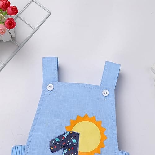 Boho 1st Birthday Romper for Baby Girls and Boys