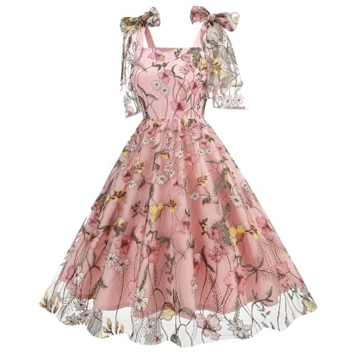 Simple Tulle Dress with Spaghetti Straps for Women's Vintage-themed Wedding Parties