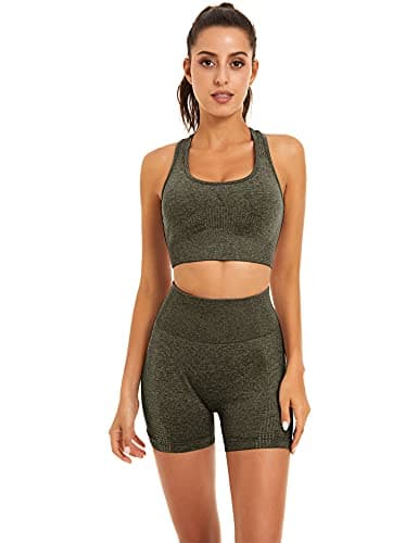 Toplook Women's Seamless Yoga Workout Outfit
