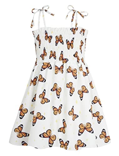 Vieille Princess Floral Summer Sundress for Toddler Girls 1-6 Years