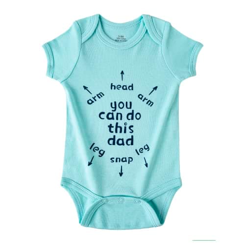 Cnins Funny Baby & Daddy Matching Outfit for 1st Birthday, Unisex 0-24M