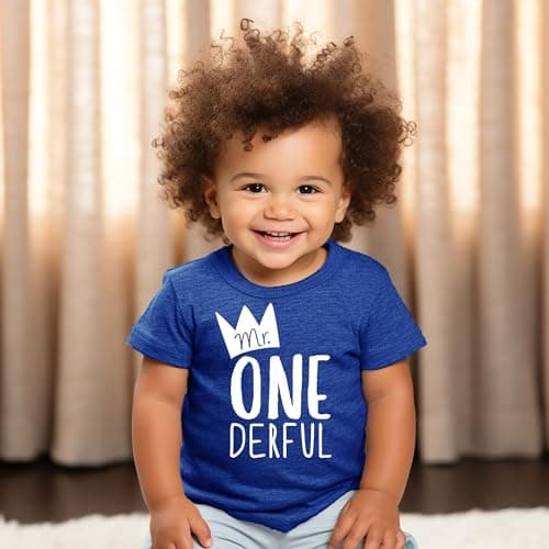 Olive Loves Apple Baseball Tee Shirt for Boys 1st Birthday