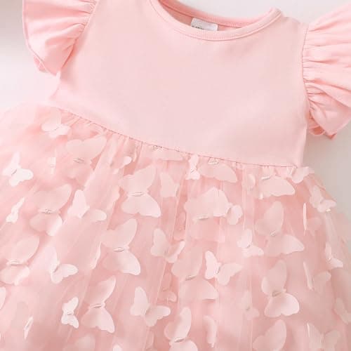 Tentide Baby Girl Butterfly Tutu Dress for Photographs and Birthdays