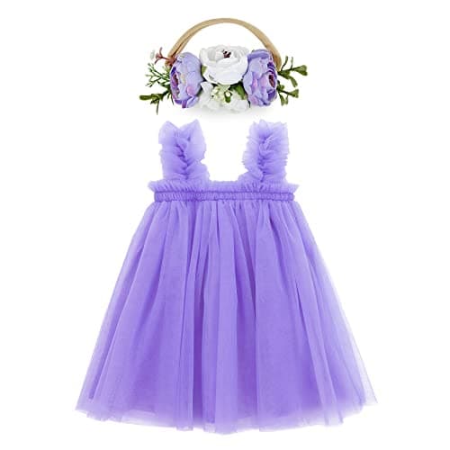 Century Star Baby Girl Easter & 1st Birthday Flower Dress