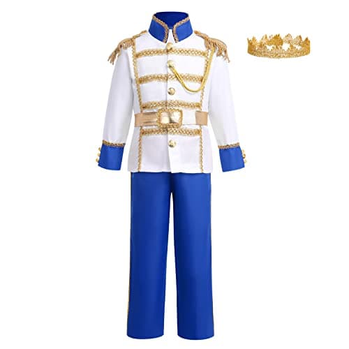 Boys Prince Charming Costume for Halloween and Birthday Parties