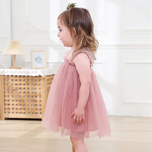 Century Star Baby Girl Easter & 1st Birthday Flower Dress