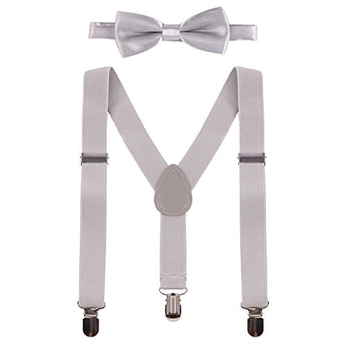 Baby Boys Suspenders and Bow Tie Set