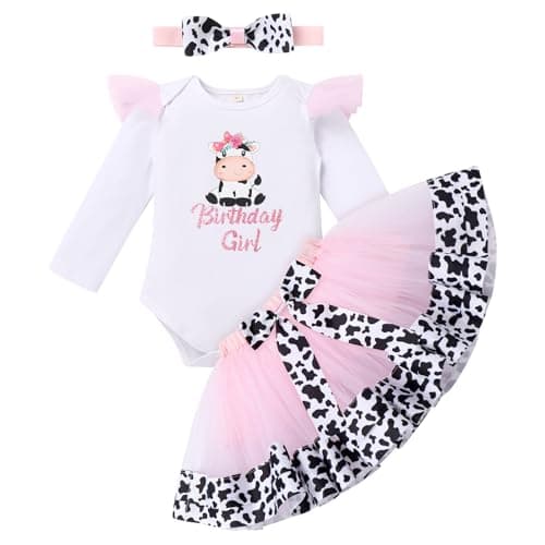Baby Girl Winter 1st Birthday Outfit