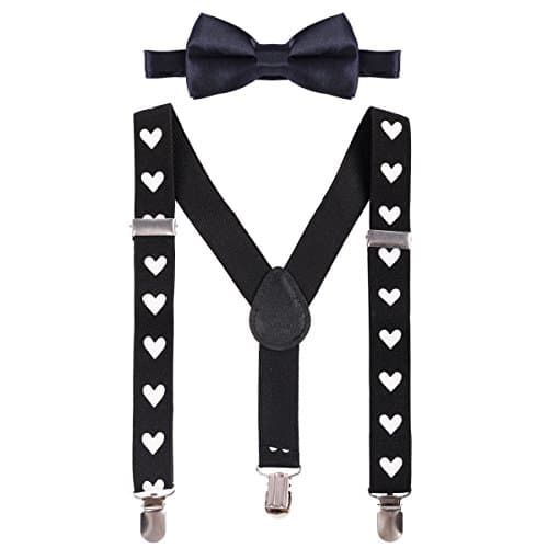 Baby Boys Suspenders and Bow Tie Set