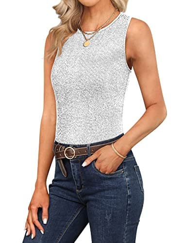 Nlife Women's Sexy Backless Square Neck Bodysuit