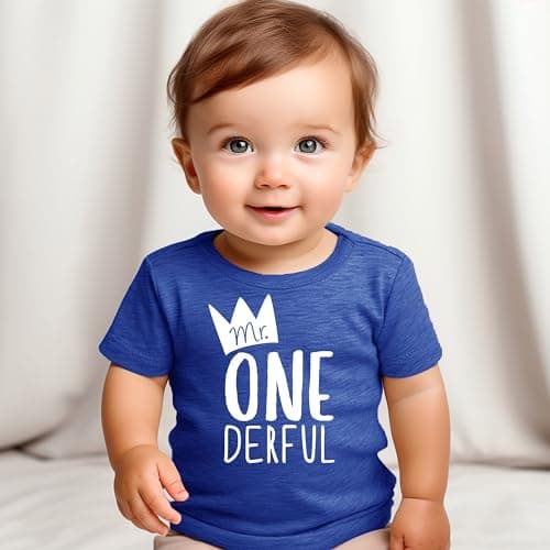 Olive Loves Apple Baseball Tee Shirt for Boys 1st Birthday