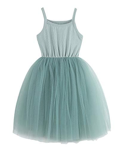 RJXDLT Infant Tutu Sundress for Baby Girls Tulle Toddler