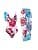 Women 2 Piece Swimsuit Monokini with Cover Ups Ruffles Tropical Bikini Set Summer Holiday Bathing Suits