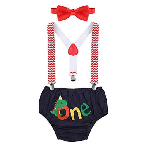 Wild ONE Birthday Cake Smash Outfit for Baby Boys