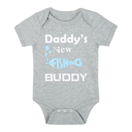 Cnins Funny Baby & Daddy Matching Outfit for 1st Birthday, Unisex 0-24M