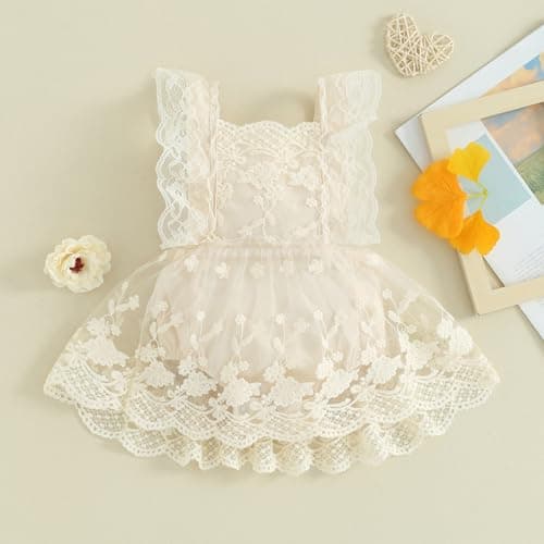 Newborn Baby Girl Butterfly Romper Jumpsuit