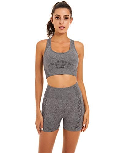 Toplook Women's Seamless Yoga Workout Outfit