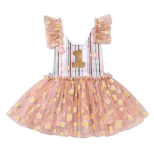 Toddler Baby Girl 1st Birthday Princess Dress
