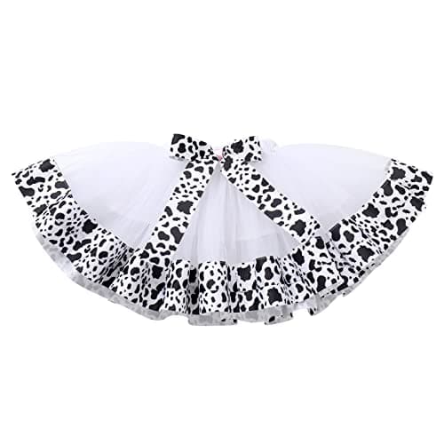 IMEKIS Baby Girl 1st Birthday Outfit with Romper and Tutu Skirt