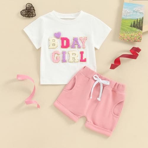 Birthday Girl Baby Outfit Princess Set