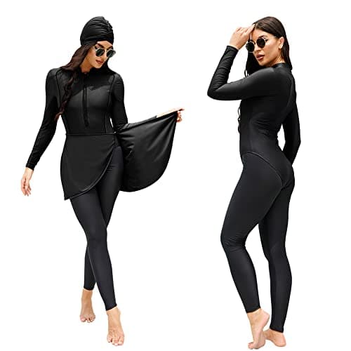 IMEKIS Women's Modest Muslim Burkini Swimwear