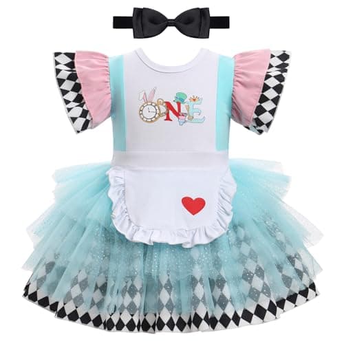 IMEKIS Baby Girl 1st Birthday Outfit Dress
| IMEKIS 1st Birthday Outfit Headband
| IMEKIS Baby Girl Cow One Ruffle Sleeve Outfit