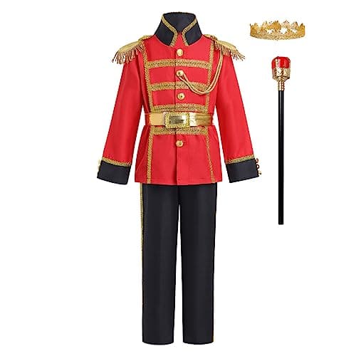ODIZLI Prince Charming Costume for Kids Boys - Halloween Carnival Dress Up Suit