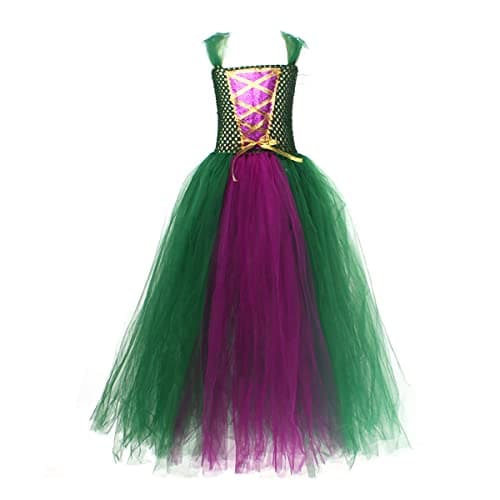 Girls Witch Halloween Costume for Kids 2-12T