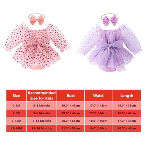Newborn Baby Girls Butterfly Romper Princess Dress