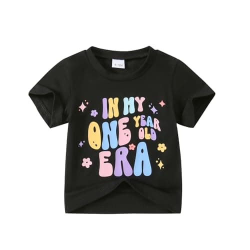 TinyPainter Baby Girl First Birthday Outfit 1st Birthday Top My One-Year-Old Era