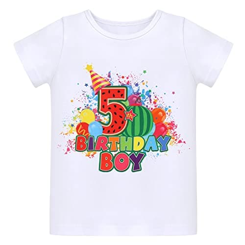 Melon Birthday Shirt for Girls and Boys - 1st to 5th Birthday