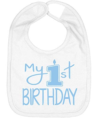 Aiden's Corner Handmade Cute Baby Boy Girl First Birthday Smash Cake Bibs