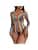 Women Rave Rainbow Mesh See Through Bikini Cover Ups Sexy Sleeveless Hollow Out Bodycon Midi Dress Festival Outfit