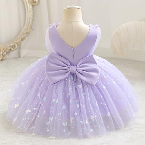 Shiny Butterfly Tutu Dress for Toddler Baby Girls