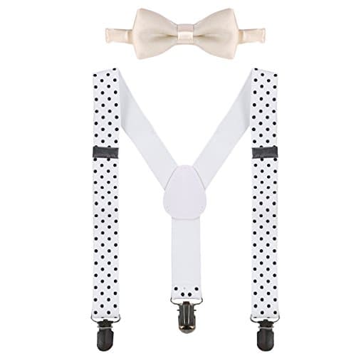 Baby Boys Suspenders and Bow Tie Set