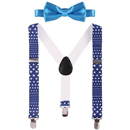 Baby Boys Suspenders and Bow Tie Set