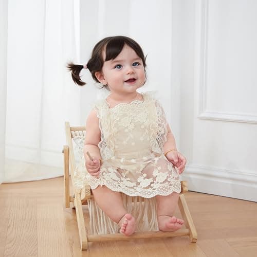 Newborn Baby Girl Butterfly Romper Jumpsuit