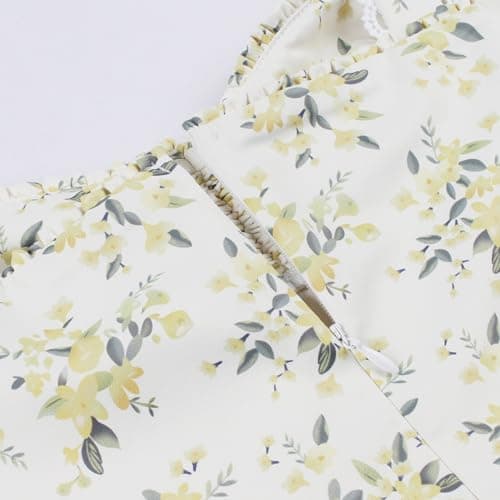Floral Corset Dress: A Vintage Sundress for Women's Summer Parties