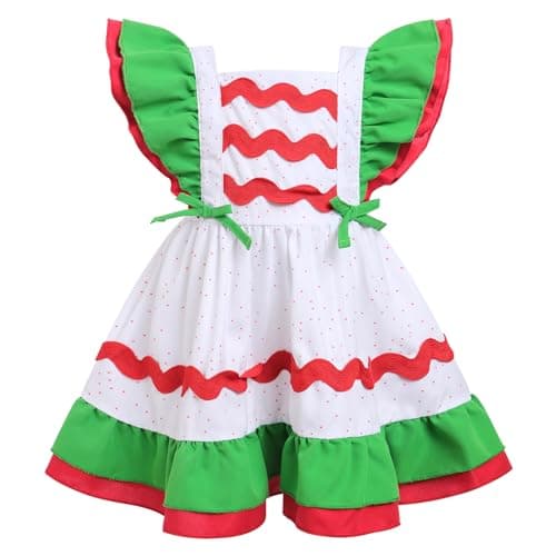 IMEKIS Toddler Halloween Princess Costume for Girls 1-6T