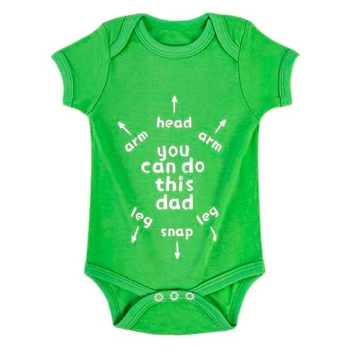 Cnins Funny Baby & Daddy Matching Outfit for 1st Birthday, Unisex 0-24M
