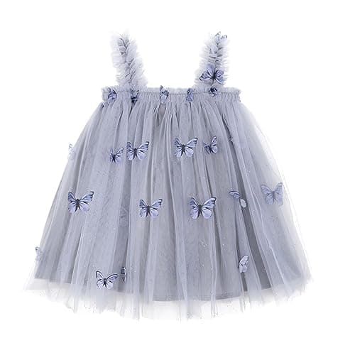 Tulle Butterfly Tutu Dress for Baby Girls