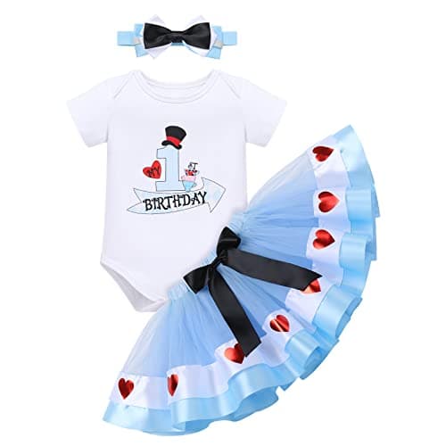 Toddler Baby Girls 1st Birthday Outfit Set