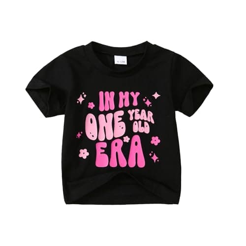 TinyPainter Baby Girl First Birthday Outfit 1st Birthday Top My One-Year-Old Era