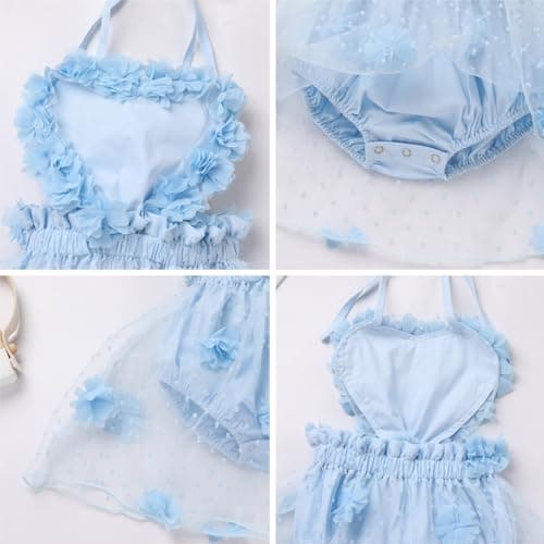 IMEKIS Baby Girl 1st Birthday Tutu Dress & Matching Headband