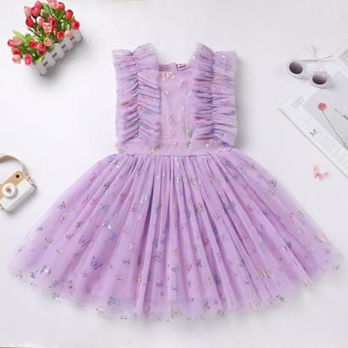 Girls Confetti Birthday Princess Dress for ages 3-10