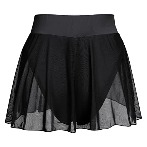 ODASDO Women's Pole Dance Ruffle Skirt Hot Pants Clubwear