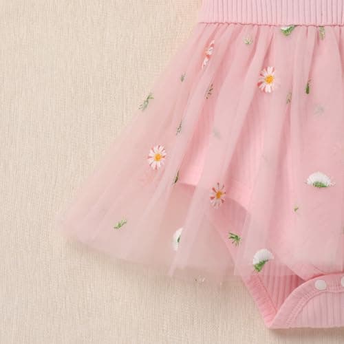 IMEKIS Baby Girls 1st Birthday Strawberry Butterfly Romper Dress for Cake Smash Photos
