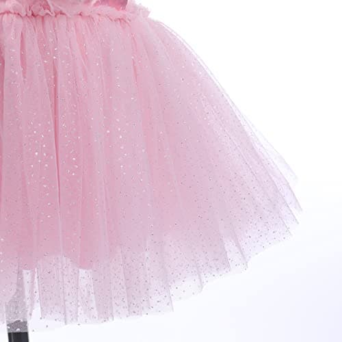 IMEKIS Toddler Baby Girl First Birthday Princess Dress with Headband