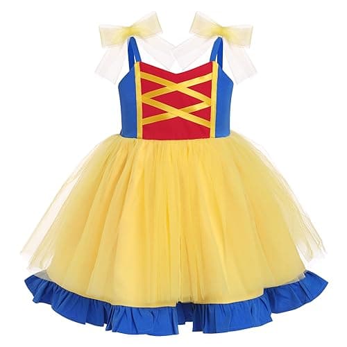 Birthday Party Dress for Baby Girls - Spaghetti Straps Tulle Tutu Princess Dress