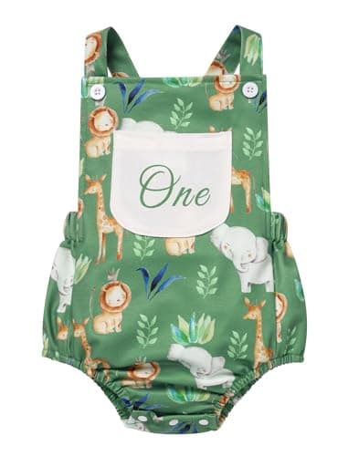 IMEKIS Boho Summer Romper for Baby 1st Birthday Cake Smash Photo Shoot